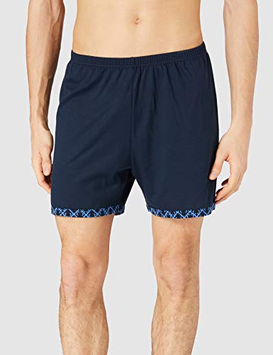 CALIDA Yellowbration Set di Pigiama, Baia Blu, M