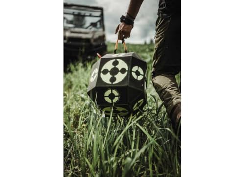 Rinehart 18-1 Archery Target | 18-Sided Multi-Purpose Archery Target | Broadhead & Field Point Compatible | Durable Self-Healing Foam | Made in USA