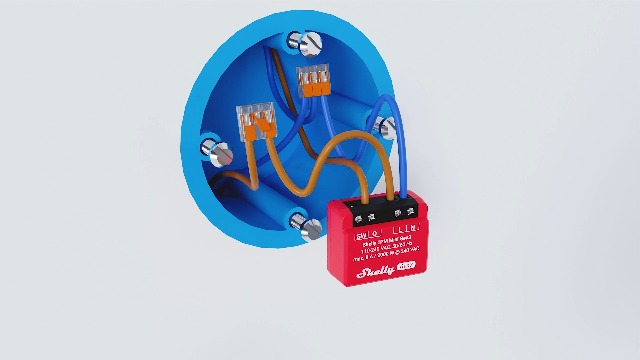 Shelly 1PM Mini Gen3, WiFi Smart Switch Relay, 1 Channel, 8A, Power Metering, Home Automation, Lights Remote control, Compatible with Alexa and Google Home, iOS Android App, No Hub Required