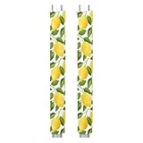 Summer Refrigerator Door Handle Covers, Cute Lemon Set of 2 Washable Kitchen Appliance Handles Decor Protector for Fridge, Microwave, Dishwasher, Oven Keep Off Food Stains, Oil