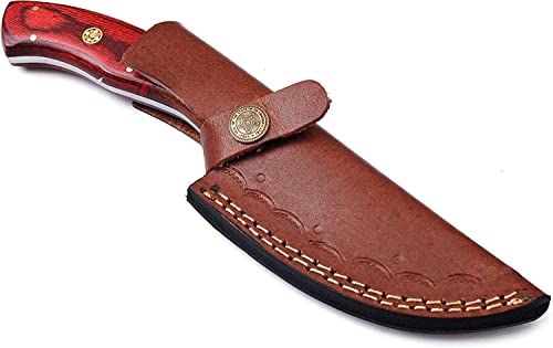 Viking Hunter HK-00 Gut Hook Knives Damscus Hunting Knife Predator Skinning Knife thumb #4