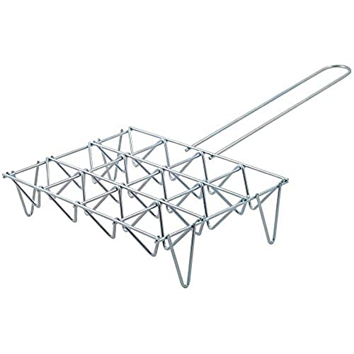 Parrilla Cromada Para 9 Alcachofas En Oferta Metaltex Parrilla, Color Unico, 9 Uds
