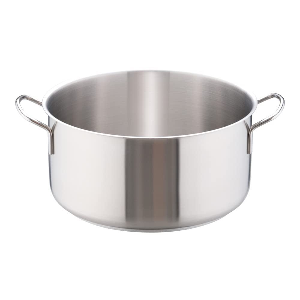 Amazon｜遠藤商事 業務用 ムラノ 外輪鍋 (蓋無)40cm IH対応 18-8