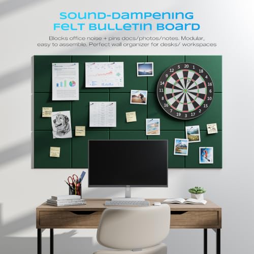 Image of 12 Pack Self-Adhesive Sound Proof Foam Panels for Walls, 12 inchx12 inchx0.4 inch