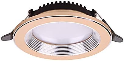 OEIEFE Ultra-Thin Cool White Light Downlight Restaurant Clubhouse Hotel Cafe Panel Light Kitchen Indoor Home Illumination 5W 120LM and Certified Ceiling Light Garage Easy Installation Decoration Baffl