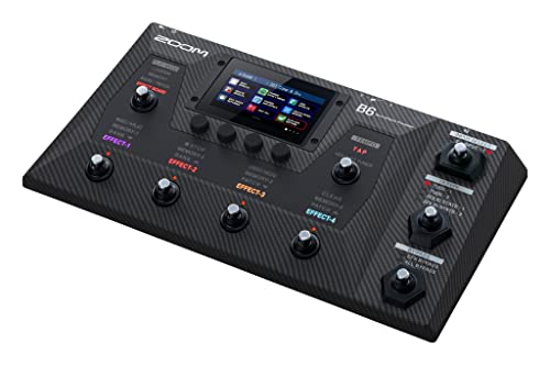 Zoom B6 pédalier multieffet pour basse electrique avec preampli