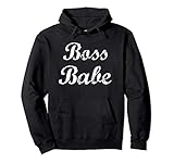 Boss Babe, Boss Babe Strong Independent Woman Gifts Pullover Hoodie
