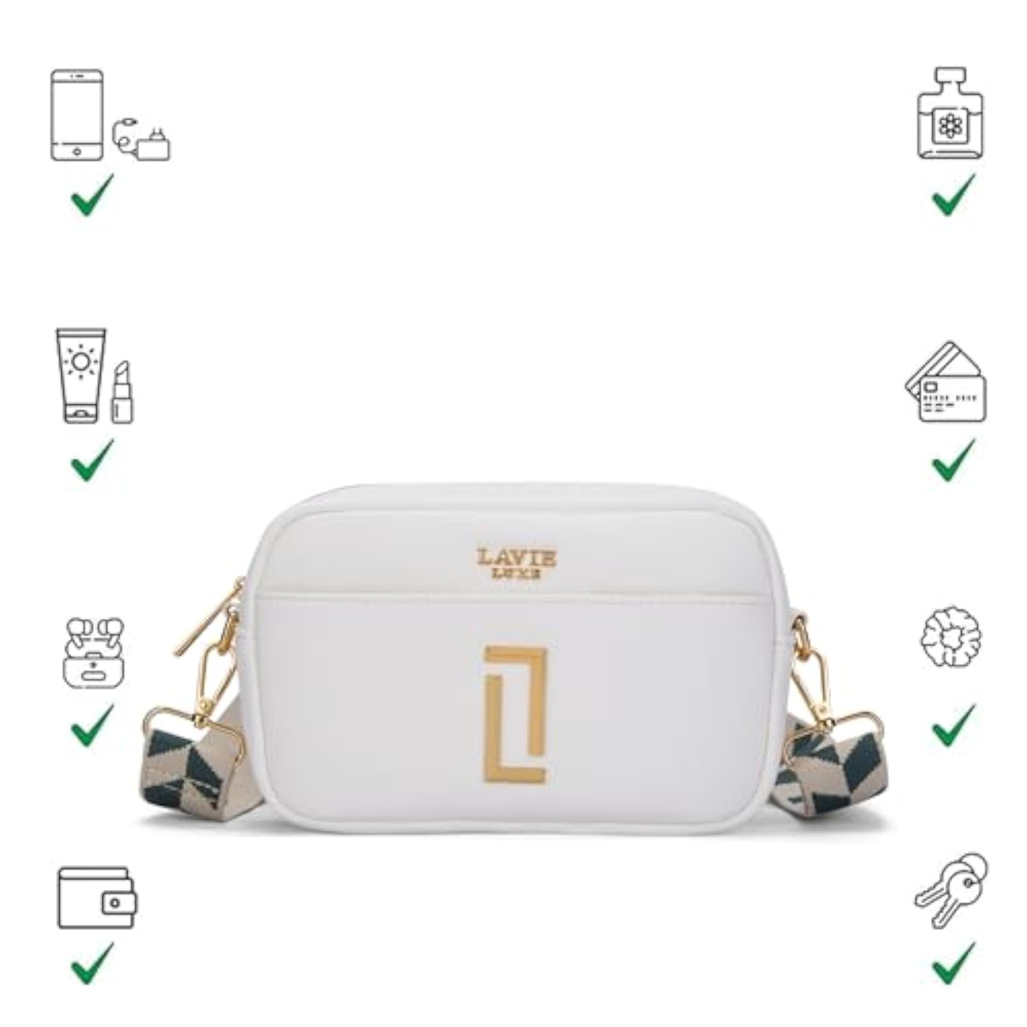 Women's Camera Cross Body Sling Bag