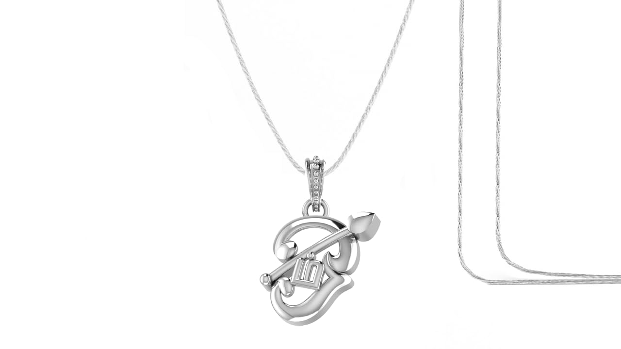 AKSHAT SAPPHIRE Spiritual OM Chain Pendant (Pendant with Rope Chain-22 inches) for Men & Women Pure Silver Divine OM Chain Locket for Health & Wealth - MPSR7171 (B0CBCTPGY1) Amazon Price History, Amazon Price Tracker