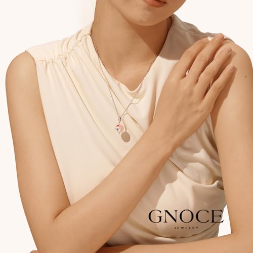 Image of GNOCE Christmas Charm Silver Plated & Sterling Silver Bracelet Gift