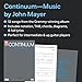Continuum Music by John Mayer Guitar Tablature Songbook | Rock Guitar Sheet Music Book for Students Teachers and Adult Learners | Authentic TAB Arrangements for Practice Lessons Performance and Study