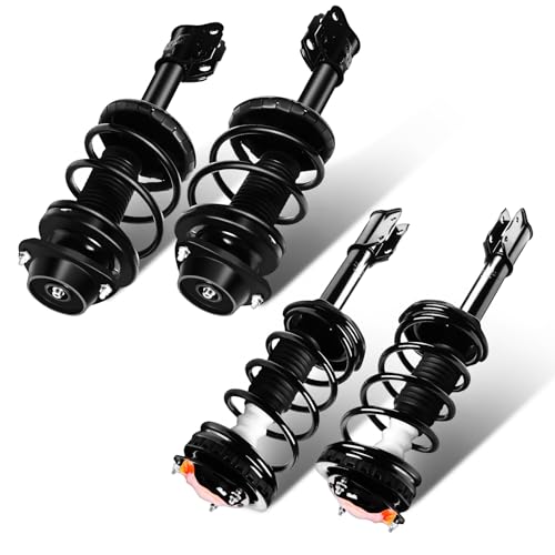 SCITOO Front and Rear Pair Strut & Spring Complete Assembly Compatible with 1998 1999 2000 2001 2002 for Subaru Forester Complete Struts 171412FL 171413FR 171410 RR 171411 RL