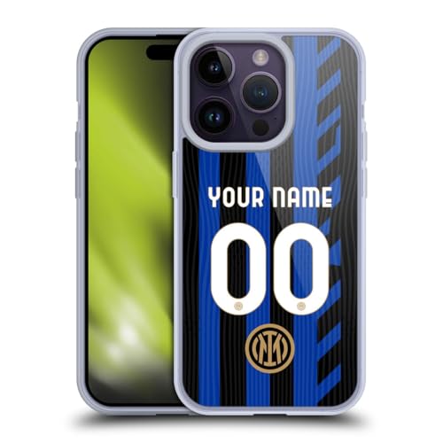 Coque personnalisée Inter Milan iPhone 14 Pro protection silicone gel kit 2024 2025