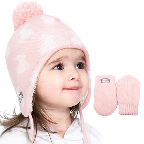Image of JAN & JUL Knit Ear Flap Winter Beanie for Baby and Toddler