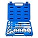 DASBET 17PCS Auto Bearing Race Seal Driver Disc Tool Master Set Wheel Axle Bushing