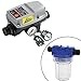 Produktbild PUMPENSTEUERUNG mit Vorfilter 1 L, DRUCKSCHALTER BRIO® f- PUMPE HAUSWASSERWERK Automatic Pump Controller mit TROCKENLAUFSCHUTZ LECKÜBERWACHUNG und NOTABSCHALTUNG f. KREISELPUMPE od. TAUCHPUMPE BRUNNENPUMPE JETPUMPE TAUCHDRUCKPUMPE