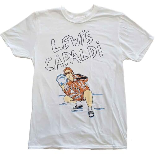 T-shirt Lewis Capaldi Snow Leopard une idée cadeau idéale en taille XL