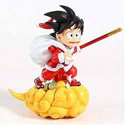 QWYU Japón Anime Dragon Ball Z Son Goku Somersault Nube Navidad Q Versión Pvc Acción Figura Modelo Colección Juguetes Muñeca