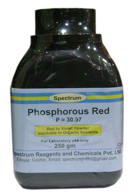 SPECTRUM PHOSPHOROUS RED 98% LR 250GMS (B0CXPTS27J) Amazon Price History, Amazon Price Tracker