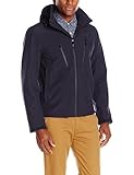 Fog by London Fog Men's Soft Shell Detachable Hood, Midnight, S