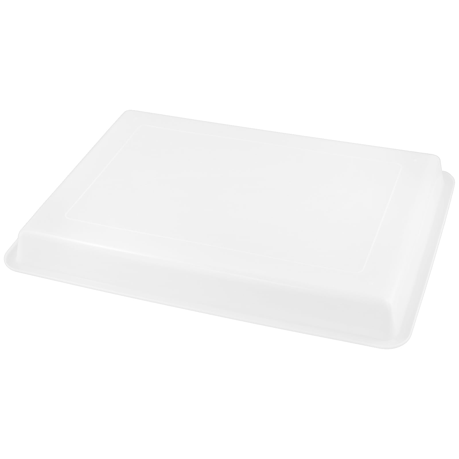 20 bandejas blancas de 39,5 x 28,5 x 4 cm, organizador de plástico para manualidades