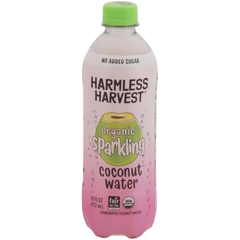 Organic Sparkling Coconut Water Cover