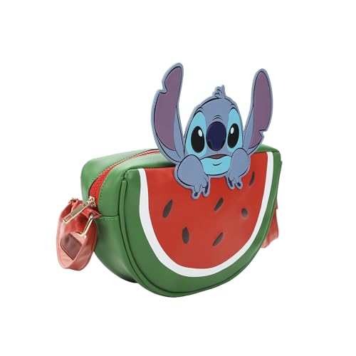 Disney Stitch Watermelon 10.25" Novelty Women's Crossbody Bag3