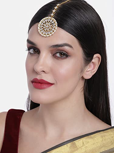 Image of Peora Traditional Indian Ethnic Earrings Jewellery Set Gift for Women Girls