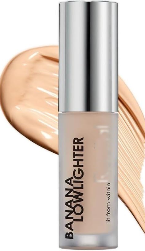 Rodiāl | Banana Lowlighter 1.6mL Travel Size, Brightening Colour Corrector, Under Eye Concealer for Dark Circles, Natural Radiance
