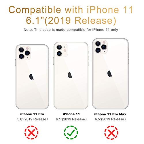 Fanxi Dog Phone Case Compatible With Iphone 11 6.1 Inch - Shockproof Protective Tpu Aluminum Cool Designed Cute Dog Mom Iphone Case 11 For Women Girls Men Kids #TOP6