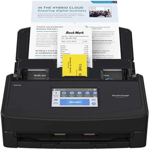 ScanSnap iX1600 Scanner de Documents Cover