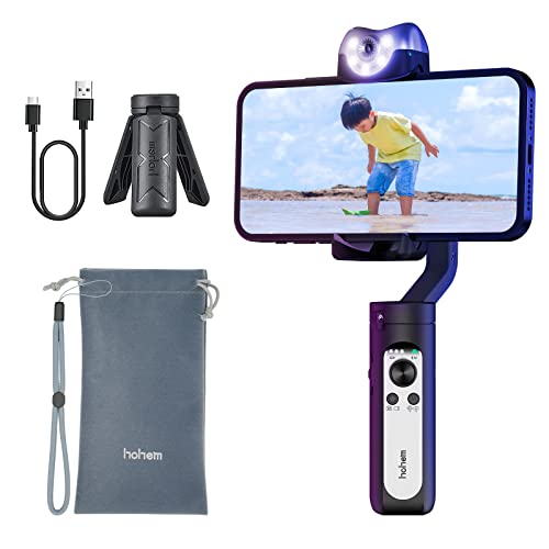 Amazon.co.jp: hohem V2 スマホジンバル 3軸 AI自動追跡 撮影用