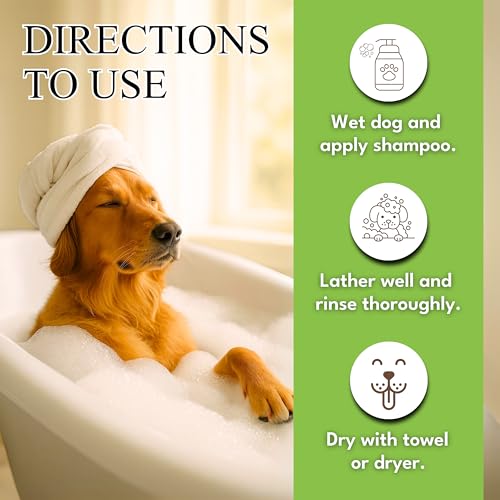 Image of Petroyale 2-in-1 Shampoo + Conditioner for Dogs - Anti-Fungal, Anti-Itching, Shedding Control Dog Shampoo & Dog Conditioner with Ticks & Fleas Prevention - Suitable for All Breeds | 300ml (Pack of 1)