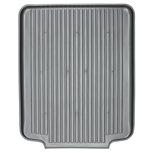 Better Houseware #1480.5 Drain Boards For Kitchen Counter Metallic Silver Dish Drainer Mat Shields Countertops From Water Damage 19.5 X 15.5 X 1.25 thumb #3