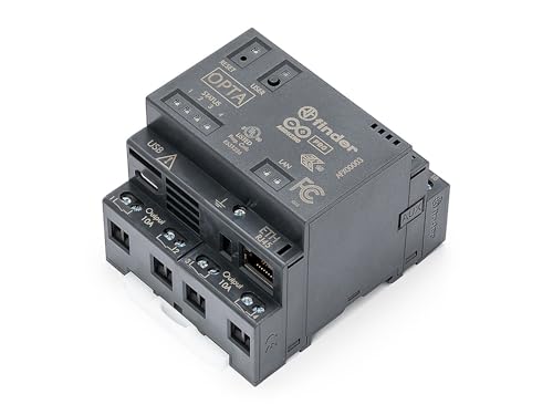 Arduino Opta Lite [AFX00003] - Compact Industrial IoT Controller with Digital I/O, Analog Inputs, Modbus Support, and Edge Computing for Automation & Control Systems