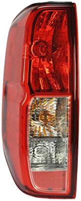 Dependable Direct Driver Side (LH) Tail Light Assembly for 2005-2014 Nissan Frontier - NI2800170 - Include the bulb
