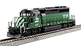 kato h0 gleise Gleichstrom Kato Spur H0 Diesellok EMD SD40-2 Burlington Northern DCC