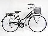 bicicletta city bike decathlon cambio shimano 6 velocita' Daytona Bicicletta Donna Bici da Passeggio City Bike 28 Trekking con Cambio 6v e Cesto
