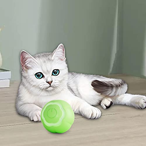 Generic Bola interativa para gatos com Bola móvel automática USB recarregável Brinquedos inteligente