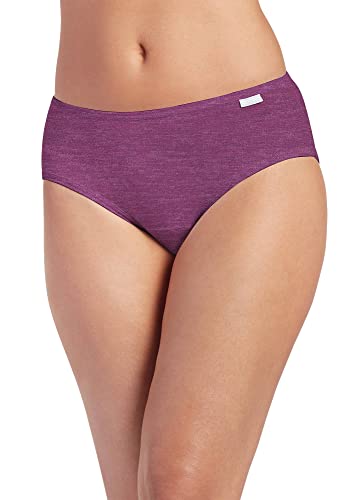 Image of Jockey Women's Underwear 100% Cotton Elance Hipster - 6 Pack