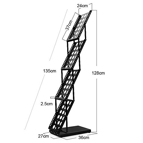 JIAGU Magazine Stand A4 Vouwinformatierek Vloer Propaganda Rack Verticaal Magazine Rack Opvouwbaar Draagbaar Display… - Image 7