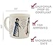 The Unemployed Philosophers Guild Jane Austen Finery Color Changing Mug - Coffee Transforms Day Attire To Show Evening Gowns, Comes in Gift Box, 12 oz
