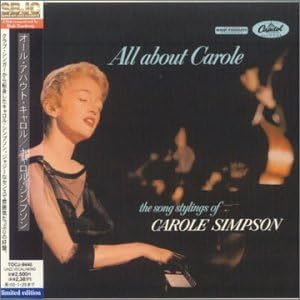 CAROLE SIMPSON - All About Carole - CD
