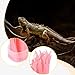 Reptile Humidifier, Reptile Humidifying System Portable Imitation Plants Humidifier for Frog Lizard Geckos Chameleon Snake, Pink