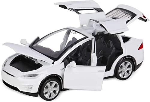Image of Alloy Car Model Diecasts Metal Toy with Sound /Light /Pull-Back Off-Road Vehicles Car Model Collection Kids Toys Gift Multicolor Pack of 1