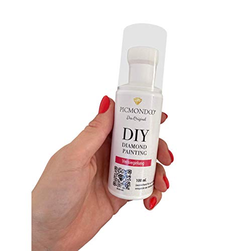 Diamond Painting Conserver Permanent Hold & Shine Effect - Sealer for All 5D Diamond Painting Sets