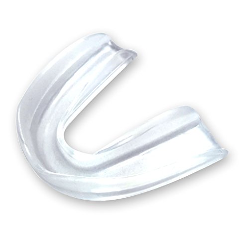 4Set Sports Mouldable Sports Mouth Guards for Adults & Kids,Tooth Protector for Football,Basketball,Boxing,Wrestling,Kickboxing - BPA Free Material (Chroma)