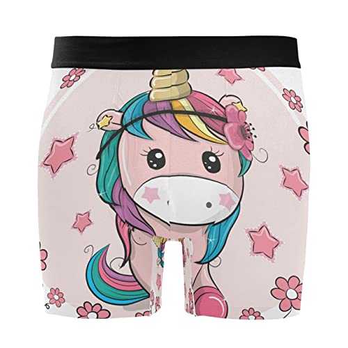 Pack de 2 calzoncillos para hombre divertidos de unicornio regalo original