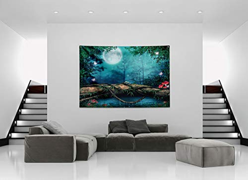 Fantasy Tapestry,Fairy Tapestry,Fairy Forest Tapestry,Fantasy Wall Tapestry,Fairy Mushroom Tapestry,Fantasy Tapestry Wall Hanging,Fairy Butterfly Tapestry,Fantasy Tapestry For Bedroom Aesthetic 60X40” #TOP4