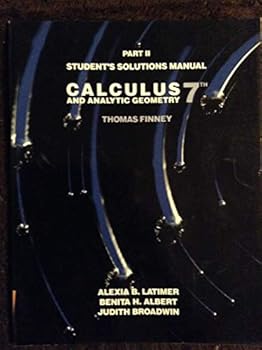 Paperback Solutions Manual to Calculus and Analytic Geometry Book
